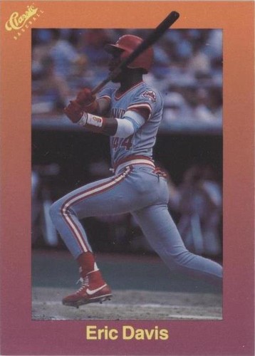 1989 Classic Update Orange Travel Edition - Eric Davis #109
