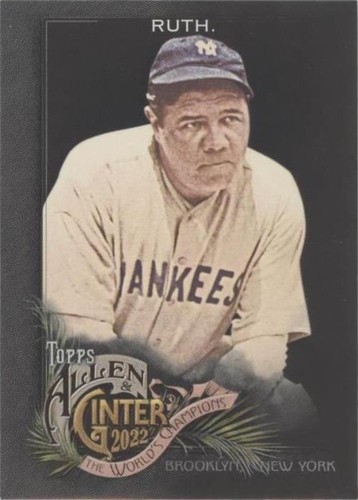 2022 Topps Allen & Ginter X - Babe Ruth #42