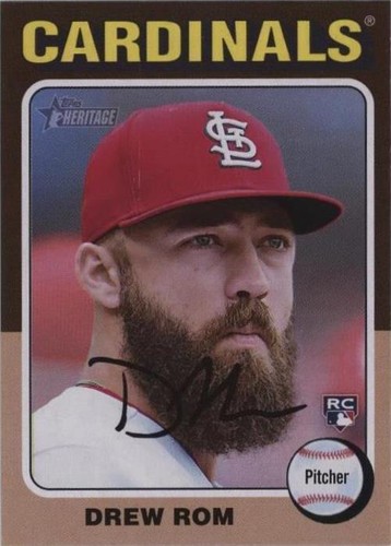 2024 Topps Heritage - Drew Rom #382