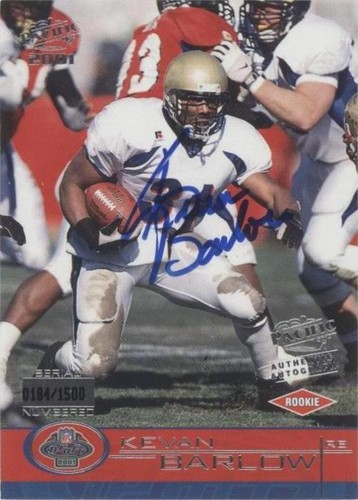 2001 Pacific Kevan Barlow #452