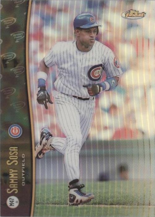 1998 Topps Finest - Sammy Sosa #M47R