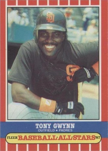 1987 Fleer Baseball All Stars - Tony Gwynn #20