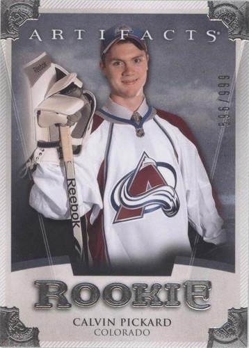 2013-14 Upper Deck Artifacts - Calvin Pickard #156