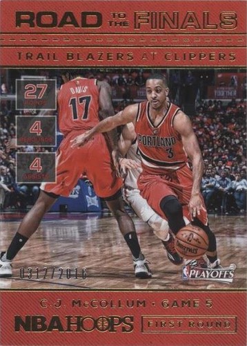 2016-17 Panini NBA Hoops - C.J. McCollum #34
