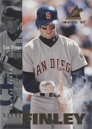 1997 Pinnacle Inside - Steve Finley #121