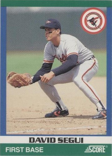 1991 Score 100 Hottest Rookies - David Segui #61