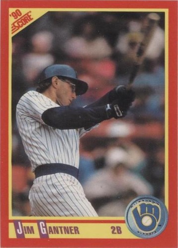 1990 Score - Jim Gantner #382
