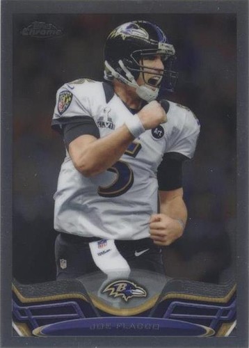 2013 Topps Chrome Joe Flacco #82
