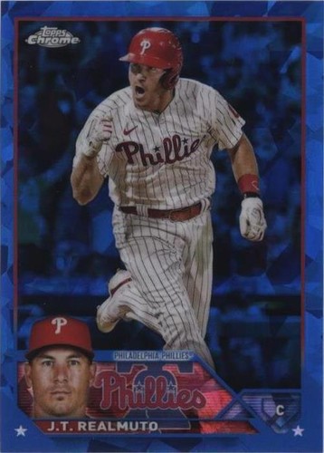 2023 Topps Chrome Sapphire Edition - J.T. Realmuto #293