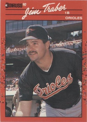 1990 Donruss - Jim Traber #569