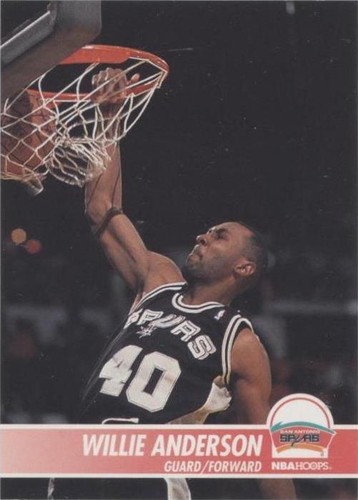 1994-95 NBA Hoops - Willie Anderson #191