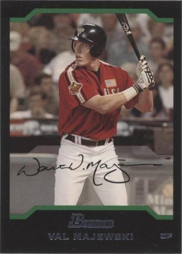2004 Bowman Draft Picks & Prospects - Val Majewski #BDP143