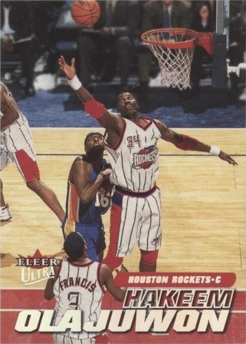 2000-01 Fleer Ultra - Hakeem Olajuwon #55