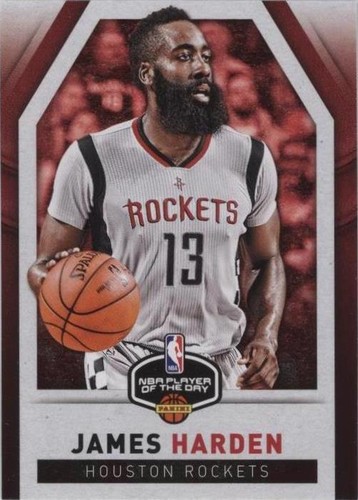 2016 Panini Player of the Day - James Harden #10