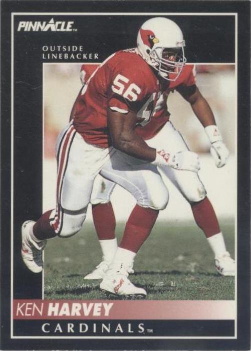 1992 Pinnacle Ken Harvey #90
