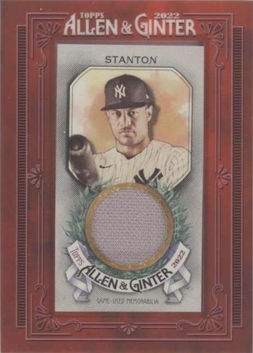 2022 Topps Allen & Ginter - Giancarlo Stanton #MFR-GS
