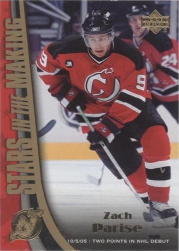 2005-06 Upper Deck - Zach Parise #SM13