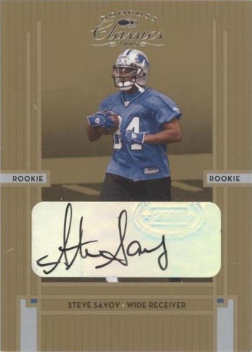 2005 Donruss Classics Steve Savoy #248