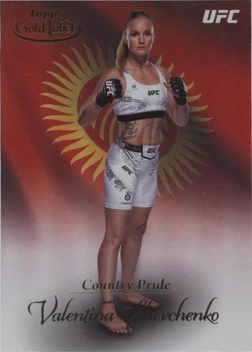 2024 Topps Gold Label UFC - Valentina Shevchenko #CP-6