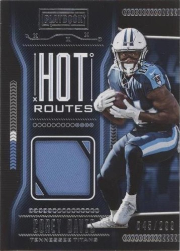 2018 Panini Playbook Corey Davis #HR-5