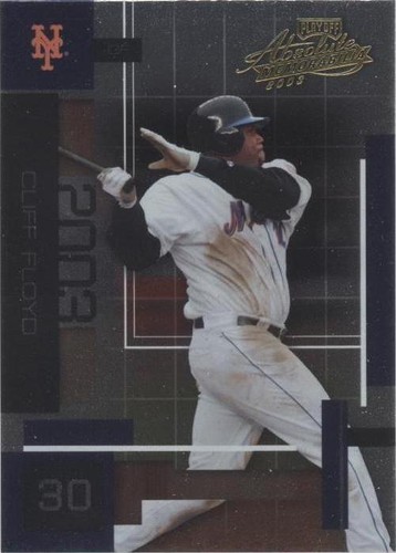 CLIFF FLOYD 2002 PLAYOFF ABSOLUTE TOOLS OF THE TRADE GLOVE RELIC