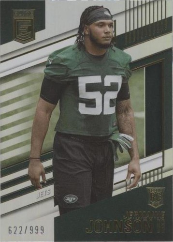 2022 Panini Donruss Elite Jermaine Johnson II #140