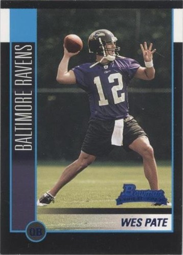 2002 Bowman Wes Pate #183