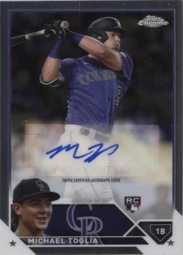 2023 Topps Chrome Update Series - Michael Toglia #AC-MT