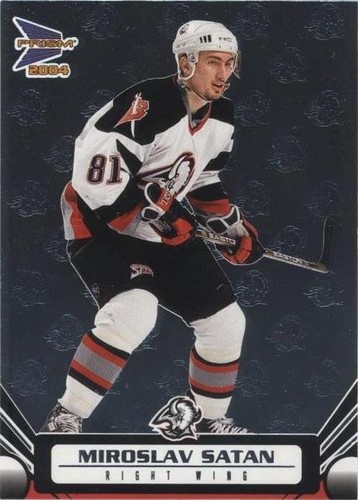2003-04 Pacific Prism - Miroslav Satan #17