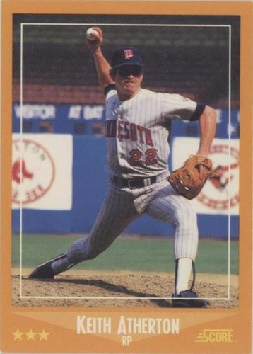 1988 Score - Keith Atherton #613