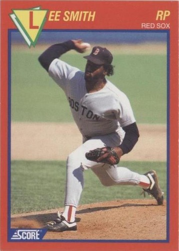 1989 Score 100 Hottest Players - Lee Smith #18