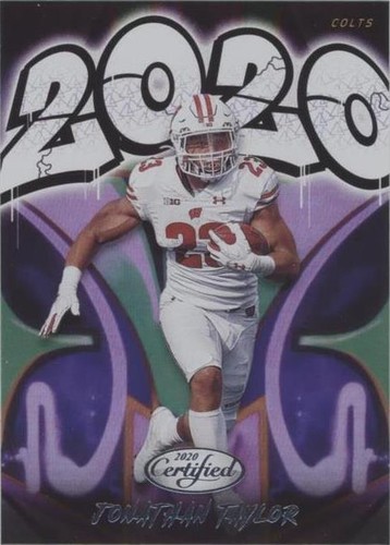 2020 Panini Certified Jonathan Taylor #2020-JT