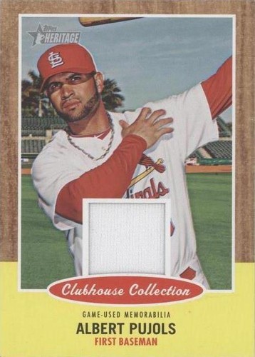 2011 Topps Heritage - Albert Pujols #CCR-AP
