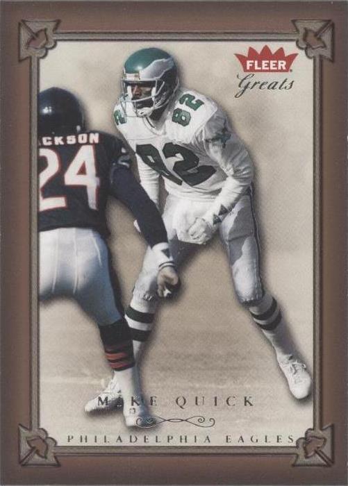 2004 Fleer Greats Mike Quick #50