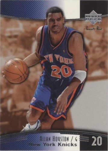2004-05 Upper Deck Sweet Shot - Allan Houston #58
