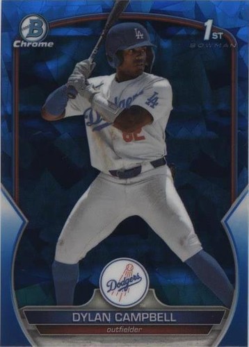 2023 Bowman Chrome Draft Sapphire Edition - Dylan Campbell #BDC-181