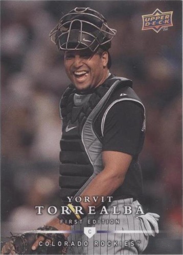 2008 Upper Deck First Edition - Yorvit Torrealba #204