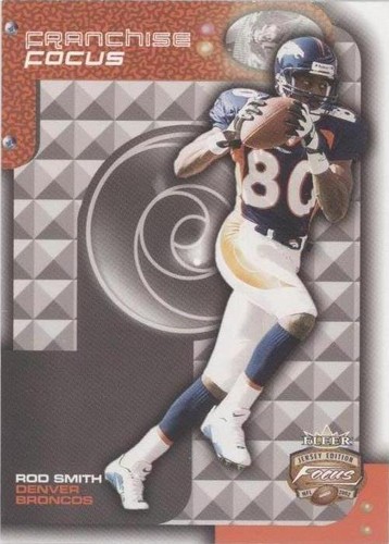 2002 Fleer Focus Jersey Edition Rod Smith #10FF