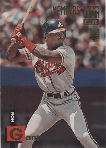 1994 Topps Stadium Club Members Only - Ron Gant #26