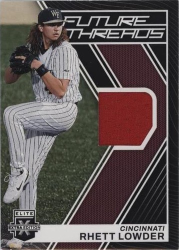 2023 Panini Elite Extra Edition - Rhett Lowder #FT-RL