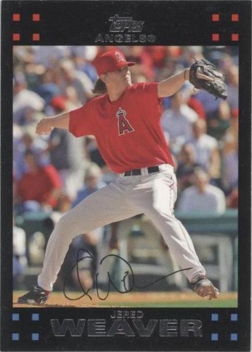 2007 Topps Pepsi - Jered Weaver #P65
