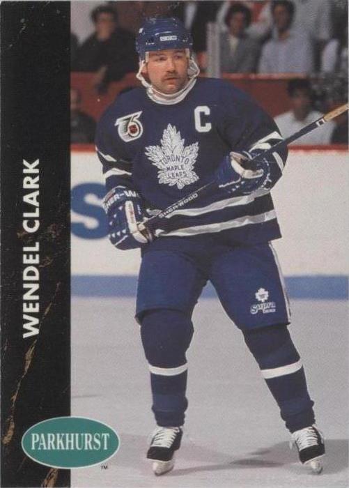1991-92 Parkhurst - Wendel Clark #170