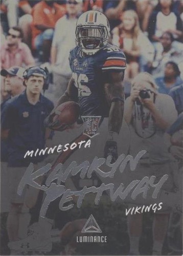 2018 Panini Luminance Kamryn Pettway #154
