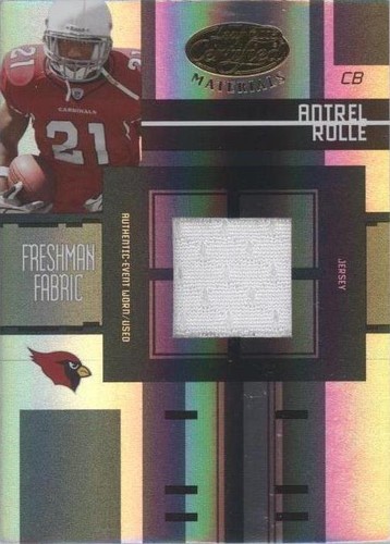 2005 Leaf Certified Materials Antrel Rolle #FF-204