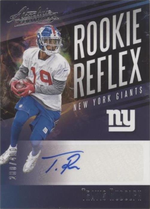 2017 Panini Absolute Travis Rudolph #RR-TR