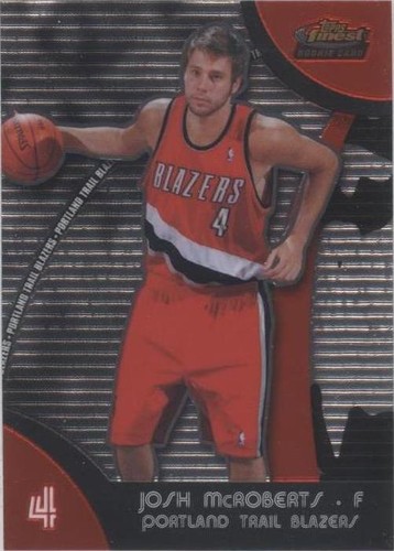 2007-08 Topps Finest - Josh McRoberts #63