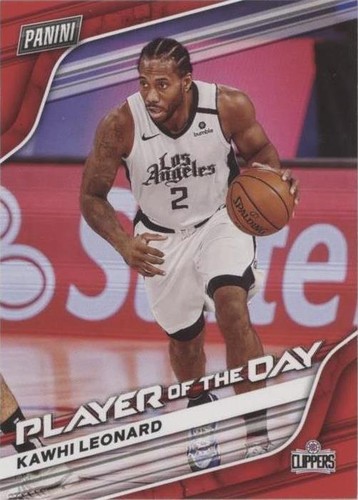 2020-21 Panini Player of the Day - Kawhi Leonard #23