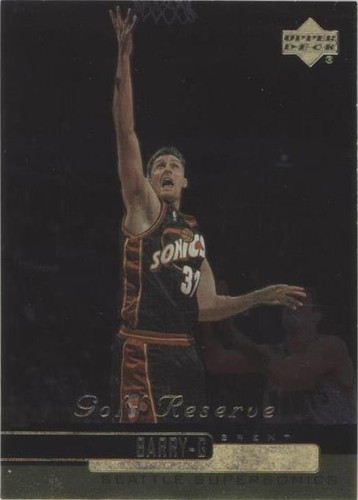 1999-00 Upper Deck Gold Reserve - Brent Barry #202
