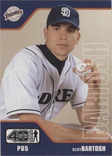 2002 Upper Deck 40 Man - Cliff Bartosh #867