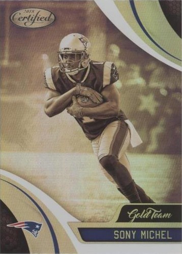 2018 Panini Certified Sony Michel #GT-SOM